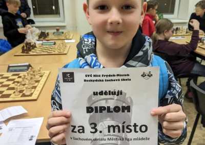 Vilda získal několikrát 3. místo